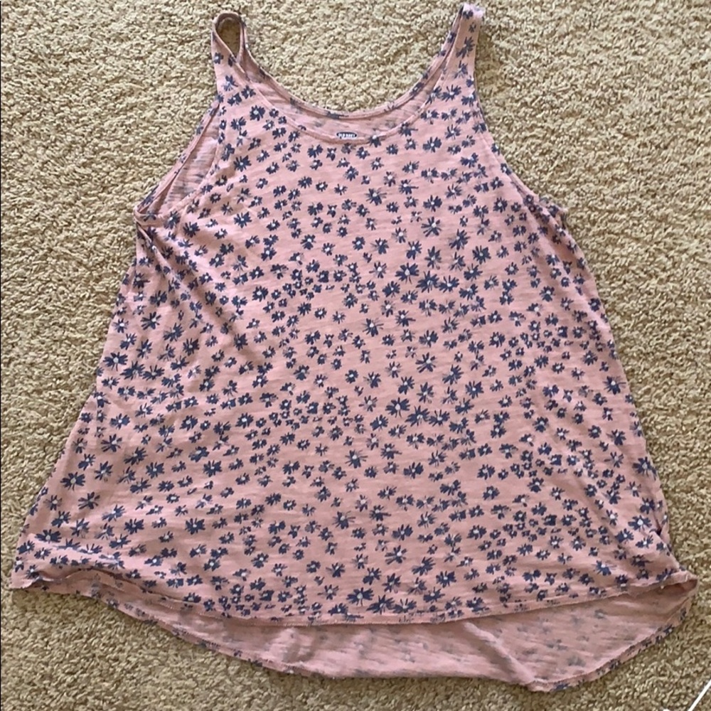 Flower flowy tank top
